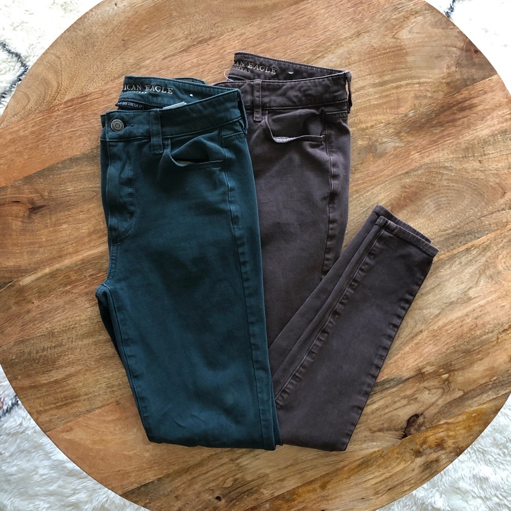 American Eagle High Waist Super Super Stretch Jeggings